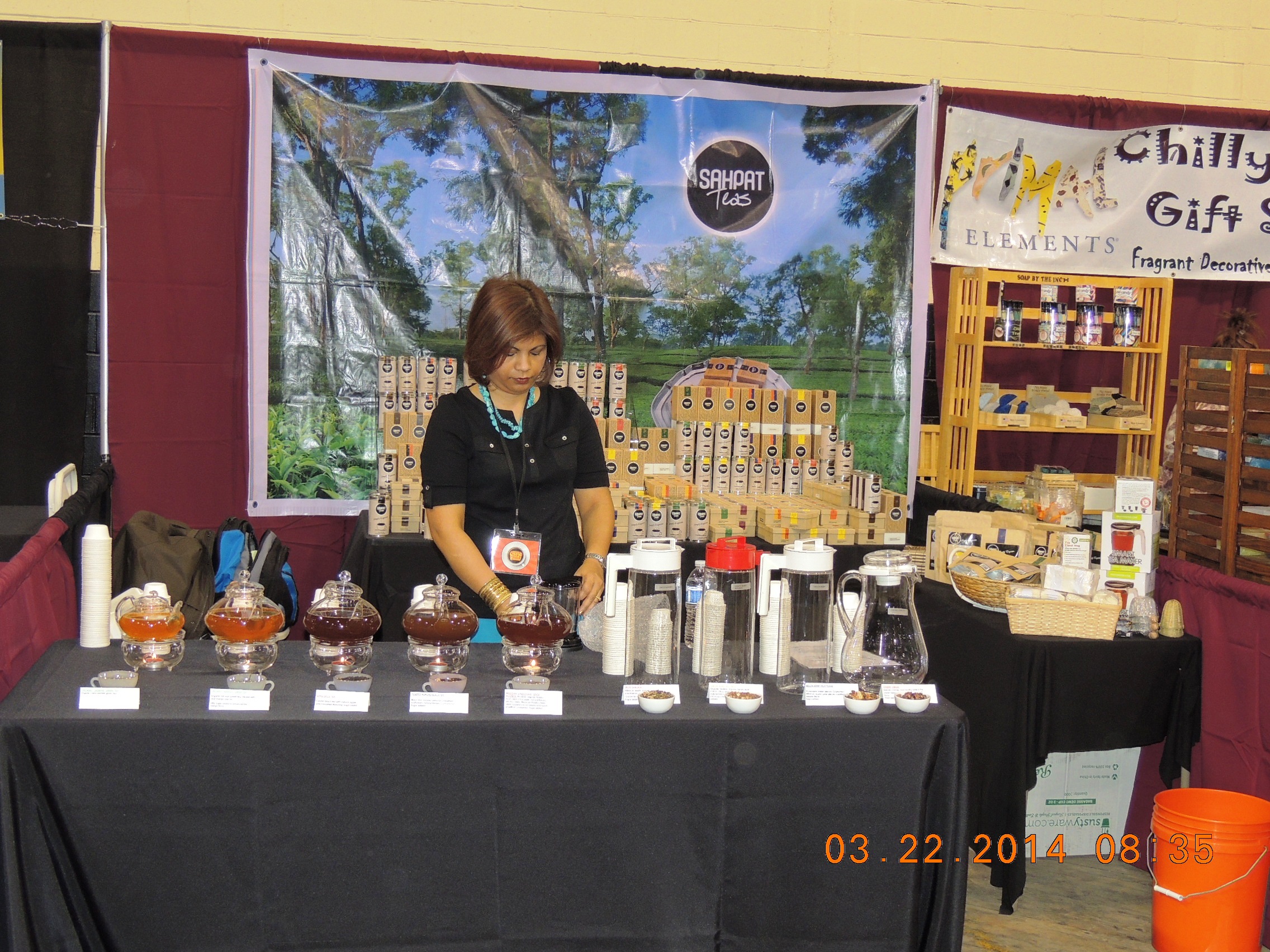 Sahpat Tea NewYork show2